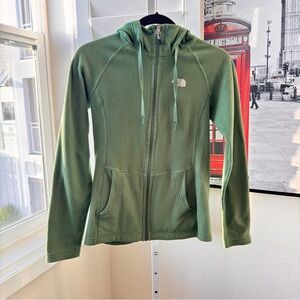 The North Face Women's Olive Green Hooded Jacket